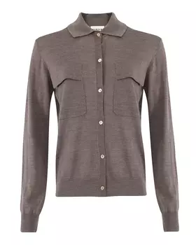 кардиган с накладными карманами P.A.R.O.S.H.