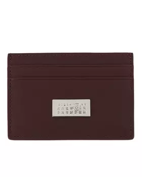 картхолдер из натуральной кожи MM6 Maison Margiela