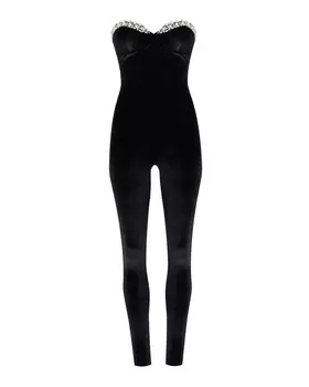 комбинезон с отделкой стразами Amen