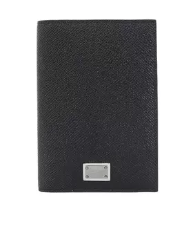 Кожаная обложка для паспорта Dolce&Gabbana