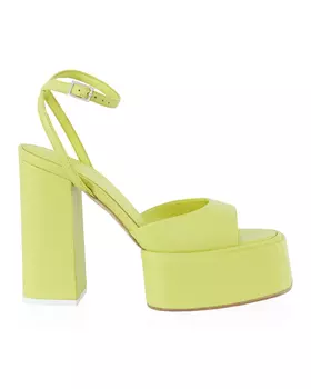 кожаные массивные босоножки 3juin