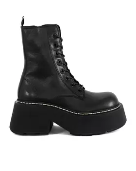 кожаные массивные ботинки VIC MATIE