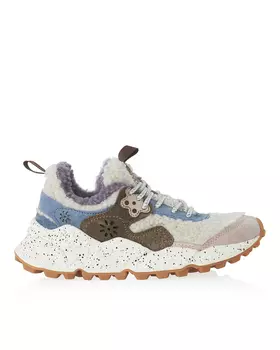 кожаные кроссовки FLOWER MOUNTAIN