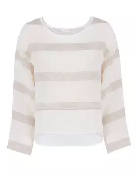 льняной топ MAURIZIO