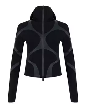 олимпийка с вставками из эко-кожи HELIOT EMIL