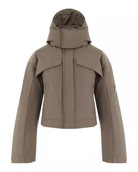 парка с объёмным капюшоном HELIOT EMIL