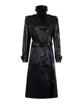 плащ из искусственной кожи Juun.J