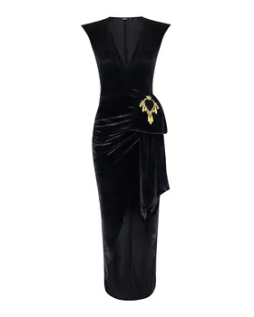 платье из бархата Amen