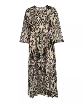 платье макси из хлопка MAX&MOI