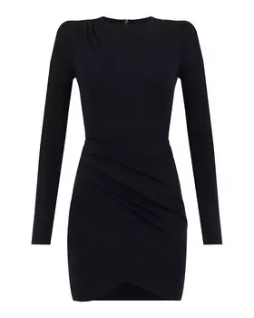 платье мини и сборками на талии ACTUALEE