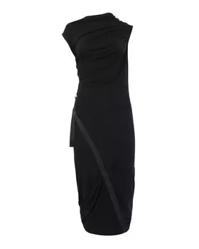платье с драпировкой HELMUT LANG