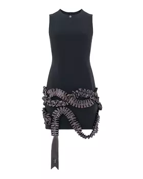 платье с отделкой рюшами COPERNI