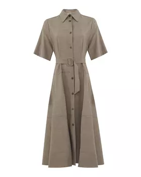 платье с поясом P.A.R.O.S.H.