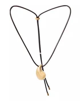 подвеска-капля на кожаном шнурке Marina Fossati