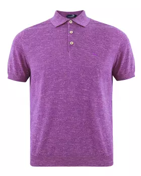 поло из льняного твида Harmont & Blaine