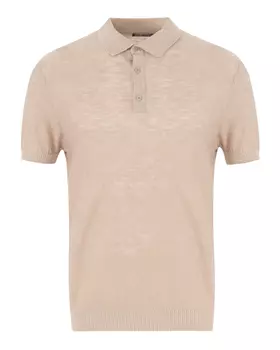 поло изо льна и вискозы Antony Morato