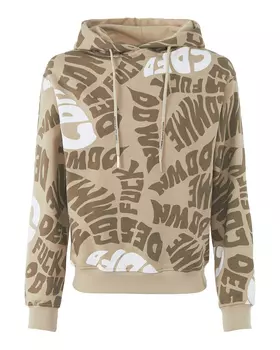 принтованный худи COMME des FUCKDOWN