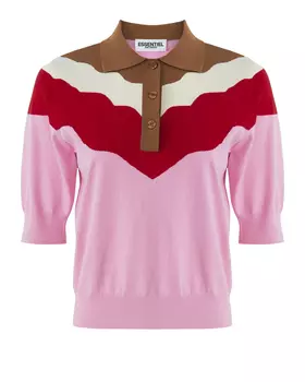 яркое поло Essentiel