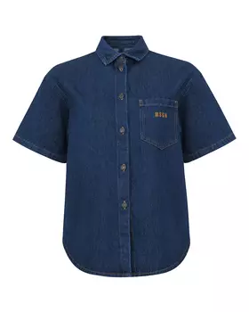 рубашка из денима MSGM