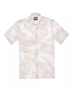 рубашка из хлопка и льна Antony Morato