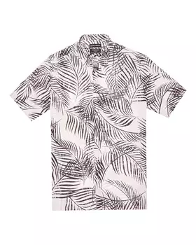 рубашка из хлопка и льна Antony Morato