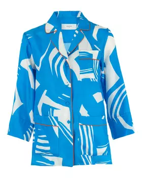 рубашка из шелка BEATRICE