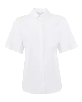 рубашка с накладным карманом MSGM