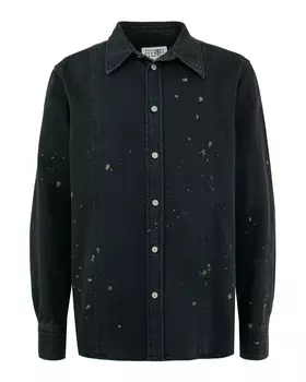 рубашка с винтажным эффектом MM6 Maison Margiela