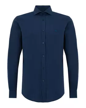 рубашка с вышивкой Harmont & Blaine