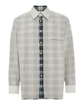 рубашка в клетку MM6 Maison Margiela