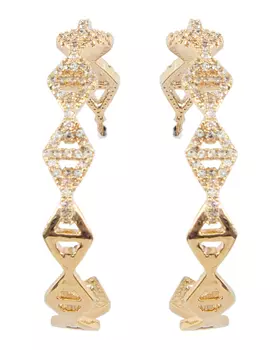 серьги-кольца Marina Fossati