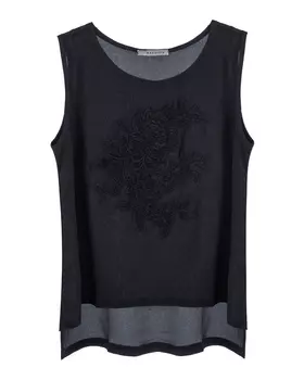 шелковый топ MAURIZIO