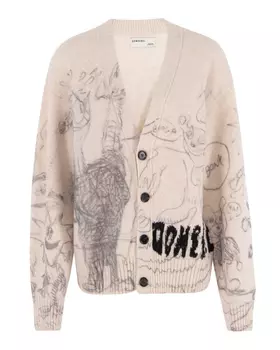 шерстяной кардиган Dom Rebel