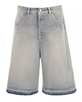 широкие джинсовые шорты Andrea Ya'aqov