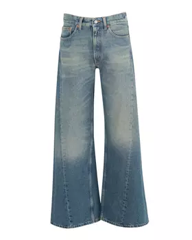 широкие джинсы MM6 Maison Margiela