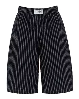 шорты из хлопка MM6 Maison Margiela