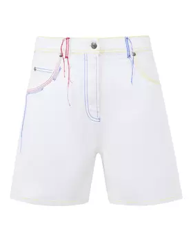 шорты с контрастной строчкой MSGM
