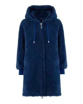 шуба из декоративного меха GLOX