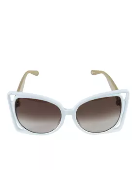 скульптурные солнцезащитные очки Linda Farrow