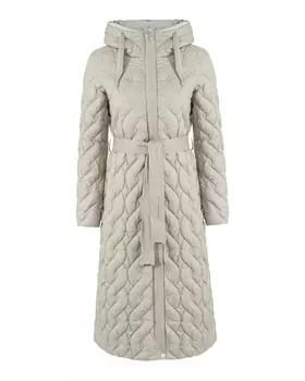 стеганое пальто-пуховик DIEGO M