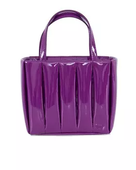 сумка из лаковой экокожи THE MOIRe