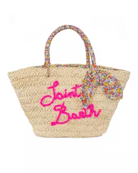 пляжная плетеная сумка MC2 Saint Barth