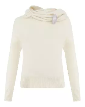 свитер + брошь Giuseppe Di Morabito