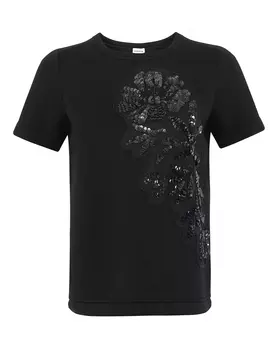 свитшот с отделкой пайетками P.A.R.O.S.H.