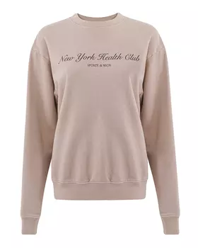 свитшот с принтом Sporty & Rich