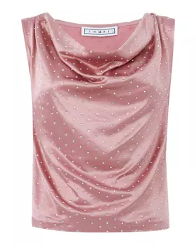 топ с отделкой из страз In the mood for love