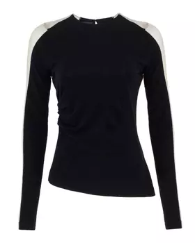 топ из вискозы HELMUT LANG