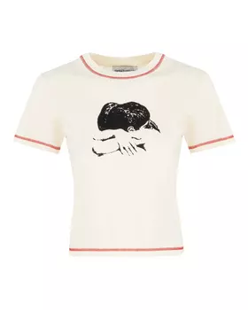 укороченная футболка Carne Bollente