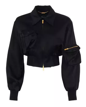 укороченный бомбер BLUMARINE