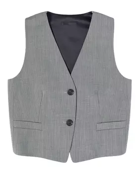 укороченный жилет HELMUT LANG